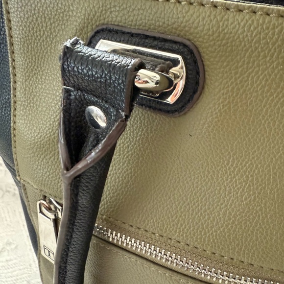 Tignanello Olive and Black Women's Tote Bag - Picture 7 of 9